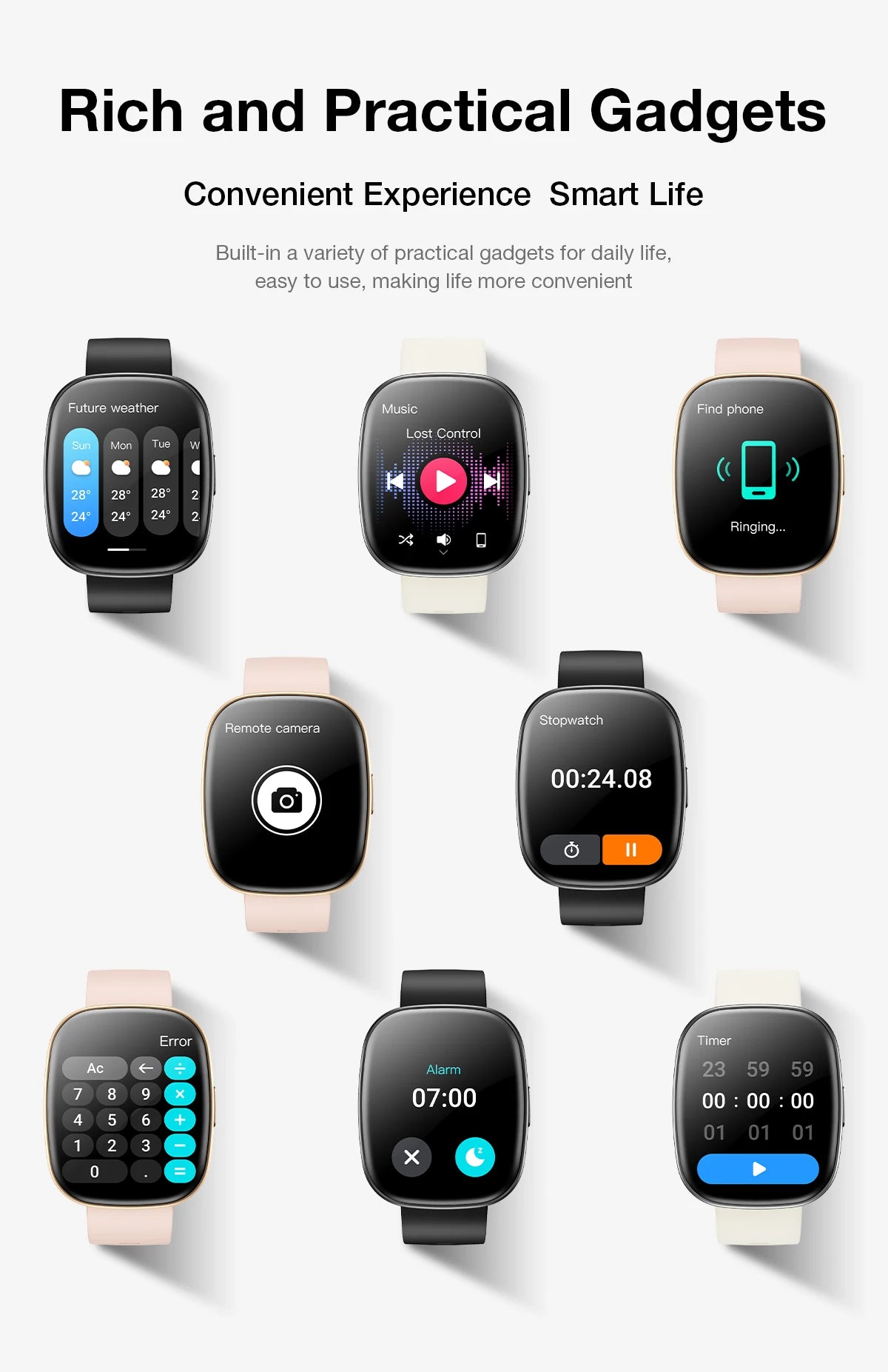 KHwatch S6 Man Watches 1.83" Screen IP67 Sport Waterproof Watches Bluetooth Call  Voice Assistant Digital Watch For Boy Teen Man