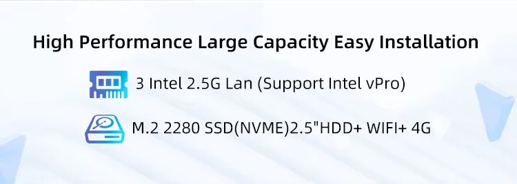 Partaker Industrial PC 14th Gen Ultra 5 125U Ultra 7 155U Win11 Pro 4K 3 x HD 3 x LAN Type-C Digital Signage Fanless AI Mini PC