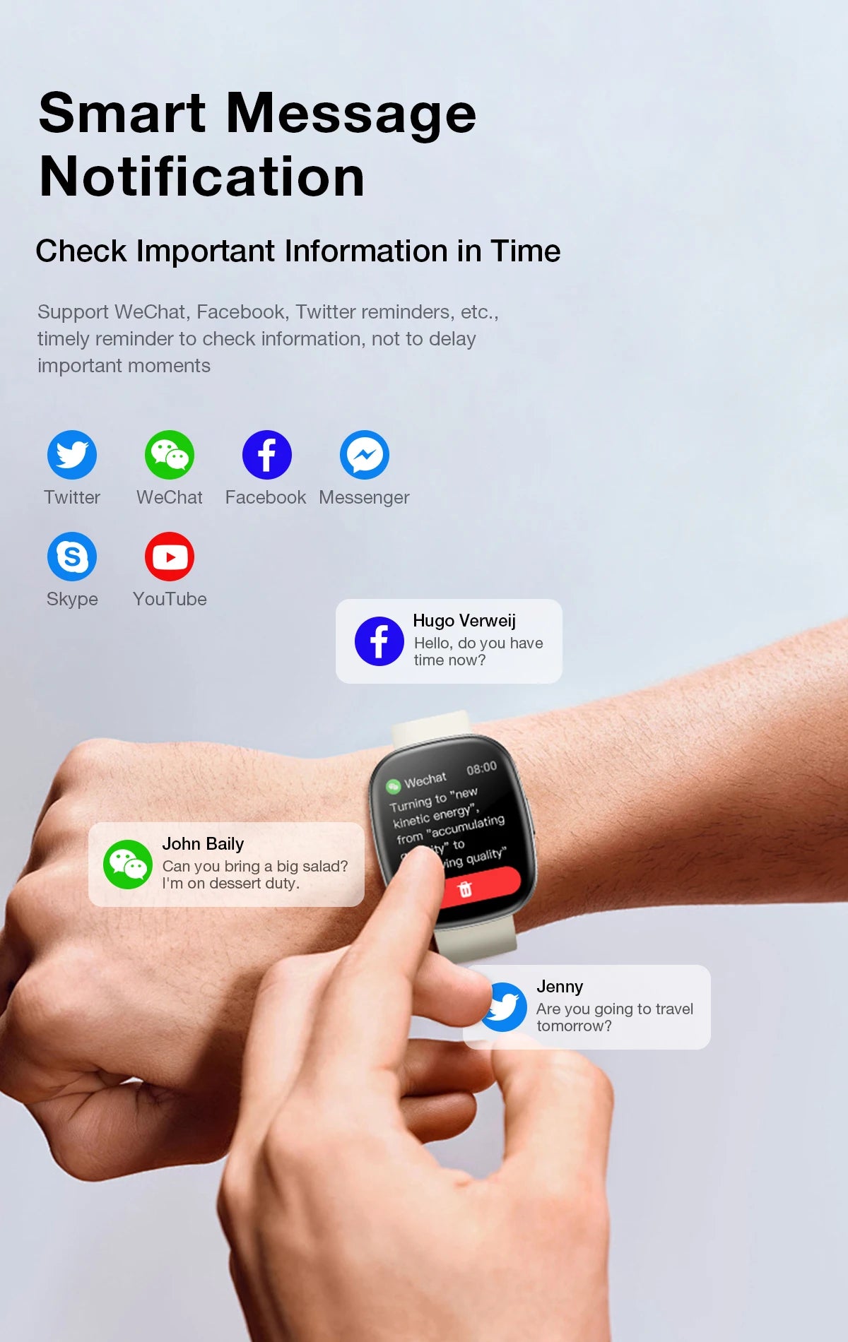 KHwatch S6 Man Watches 1.83" Screen IP67 Sport Waterproof Watches Bluetooth Call  Voice Assistant Digital Watch For Boy Teen Man