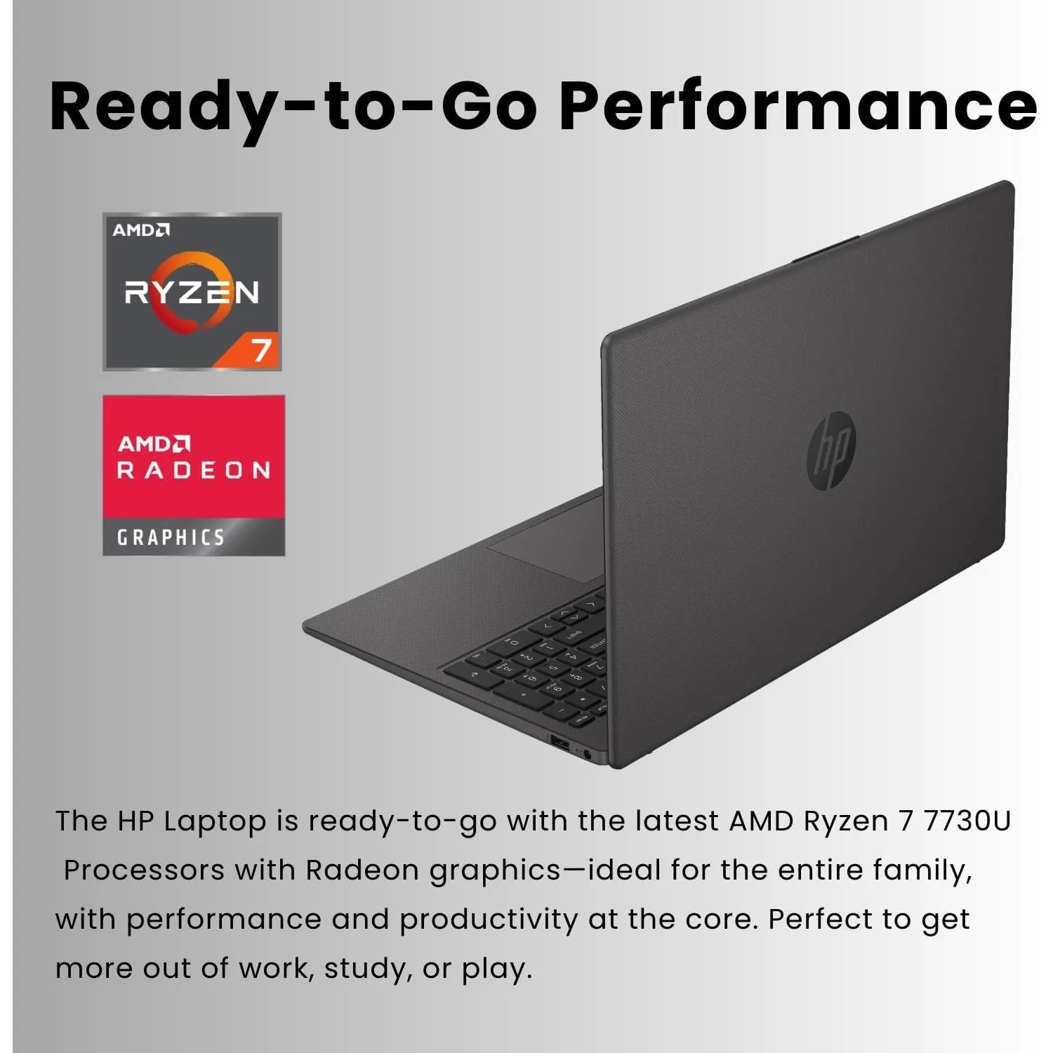 HP 255 G10 15.6" FHD Business Laptop,AMD Ryzen 7-7730U,64GB RAM,4TB SSD,Wi-Fi 6,HDMI,Windows 11 Pro
