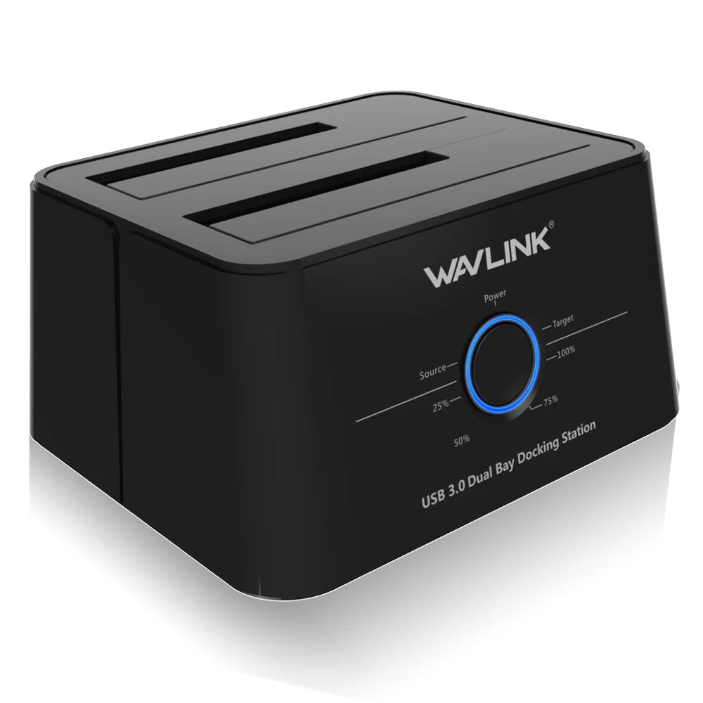 Wavlink HDD Docking Station Sata Hard Drive Enclosure SATA to USB 3.0 Adapter UASP For 2.5 3.5 SSD Disk Case HD Box Dock
