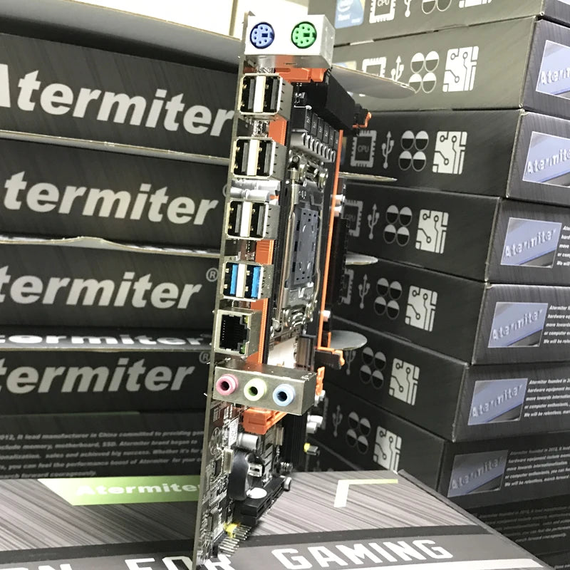 DDR4 2DDR4 DIMM Motherboard Set With Xeon E5 2620 V3 LGA2011-3 CPU 1 * 16GB = 16GB PC4 RAM 3200MHz DDR4 Memory RAM REG ECC