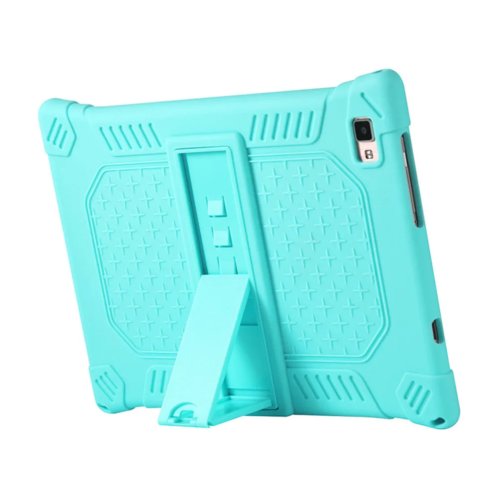 Soft Tablet Cover for Teclast P20hd P30s Case Silicon Stand Holder for Teclast P20 HD M40 Pro Plus Tablet PC Funda Cover Cases