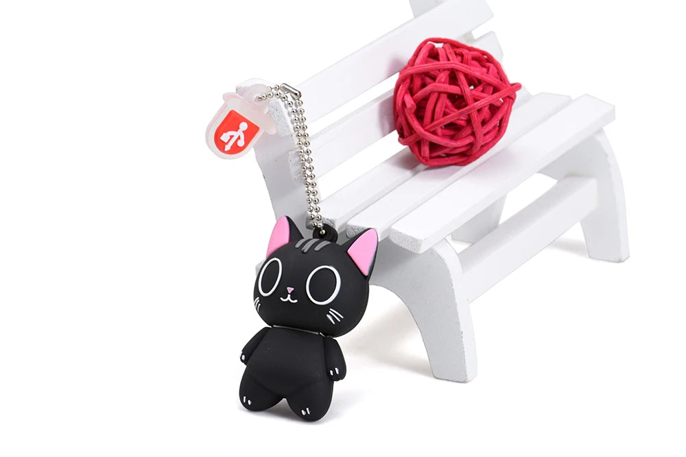 JASTER New Cute Cartoon USB 2.0 Flash Drive 64GB 32G Penguin U Disk 16GB Pen Drives 8G pendrive 4GB Gifts Key Chain Memory Stick