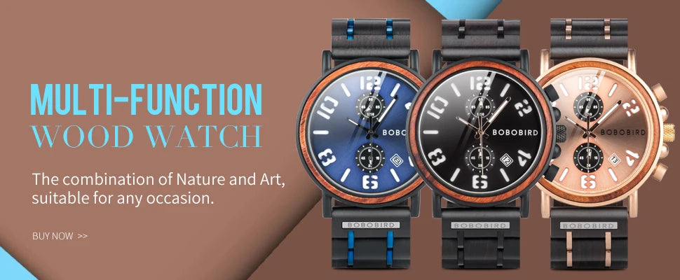 BOBO BIRD Simple Design Couple Watch Wood Wristwatch Men Women Customized Text on Box Lovers Gift Anniversary Christmas Gifts