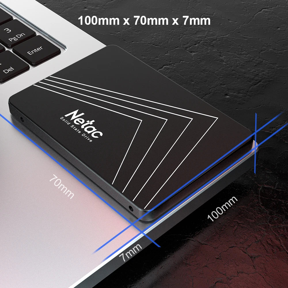 Netac SSD 1tb 2tb 2.5 Inch SSD SATA3 SATA 512gb 256gb 128gb 480gb Internal Solid State Hard Drive Disk for Laptop Desktop