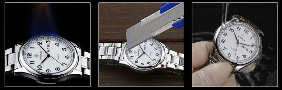 WWOOR Watch Women fashion Designer Style Quartz Casual Ladies Wrist Watch arabic numerals Small Bracelet Watches Stainless Steel