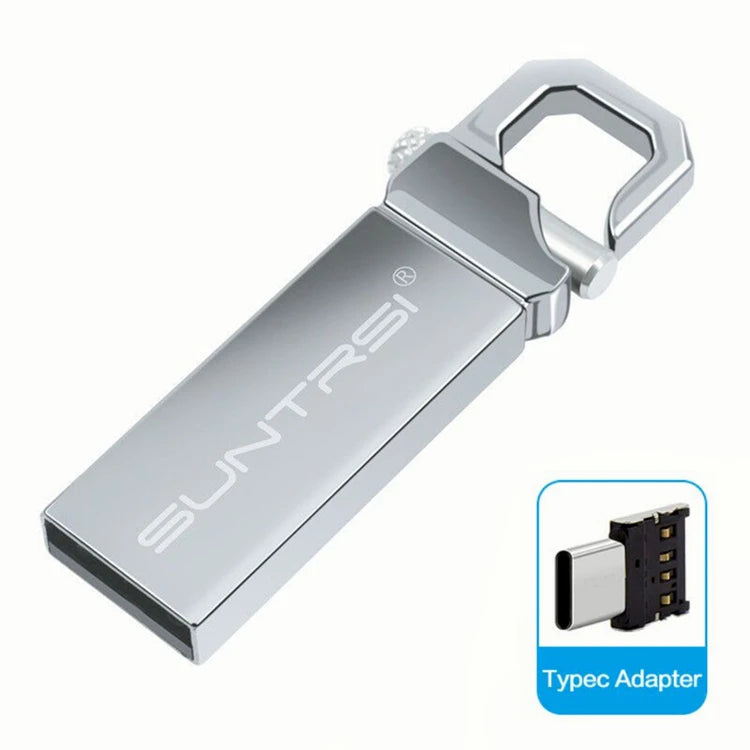 Suntrsi USB Flash Drive 64G 32gb pendrive16g 8G 128G Pen drive флешка waterproof  usb флэш-накопители 2.0 memory stick gift