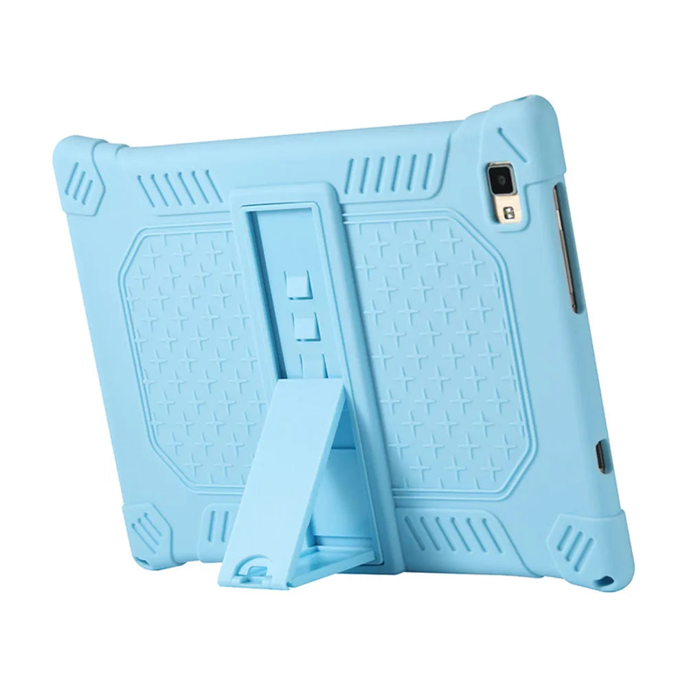 Soft Tablet Cover for Teclast P20hd P30s Case Silicon Stand Holder for Teclast P20 HD M40 Pro Plus Tablet PC Funda Cover Cases