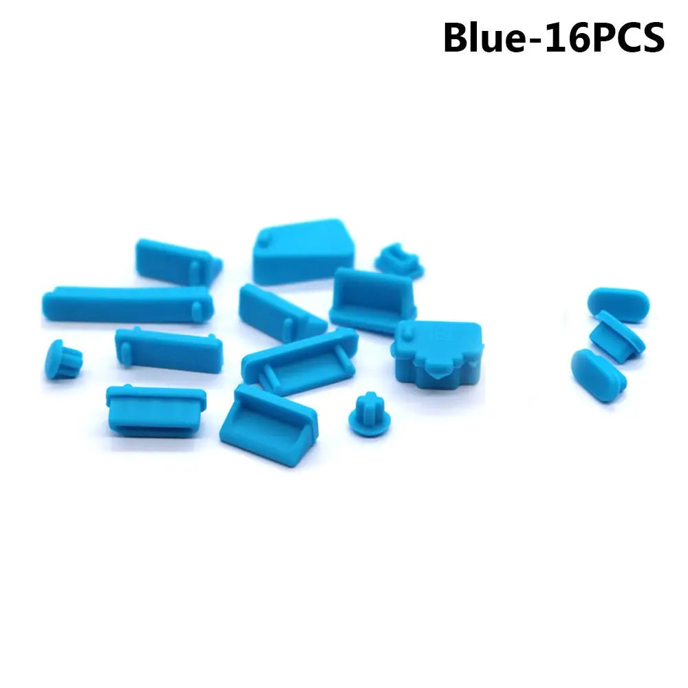 Colorful Universal RJ45 Interface Computer Accessories Laptop Anti Dust Plug Stopper USB Type-C Port Dustproof Cover