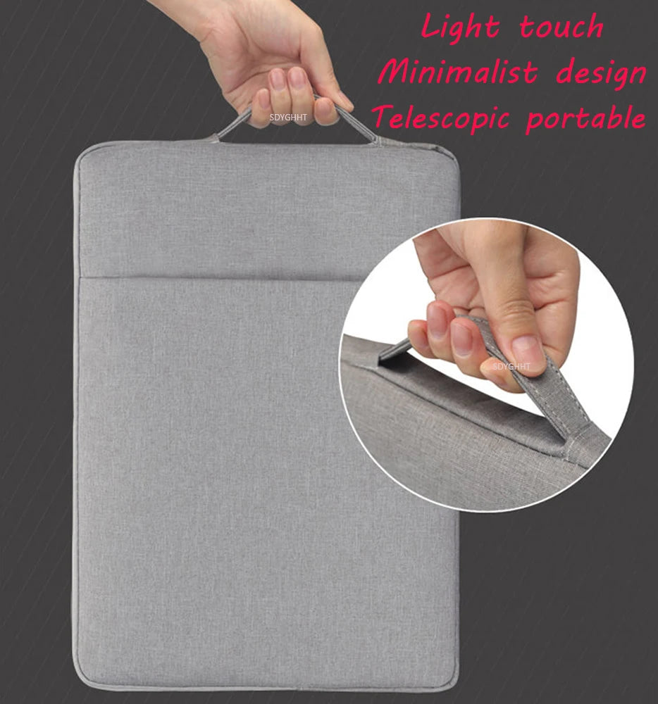 The latest in 2022 Denim bag For Huawei MateBook D16 15.6 13 X Pro D14 D15 case for MagicBook Pro 16.1 14 15 Huawei Notebook Bag