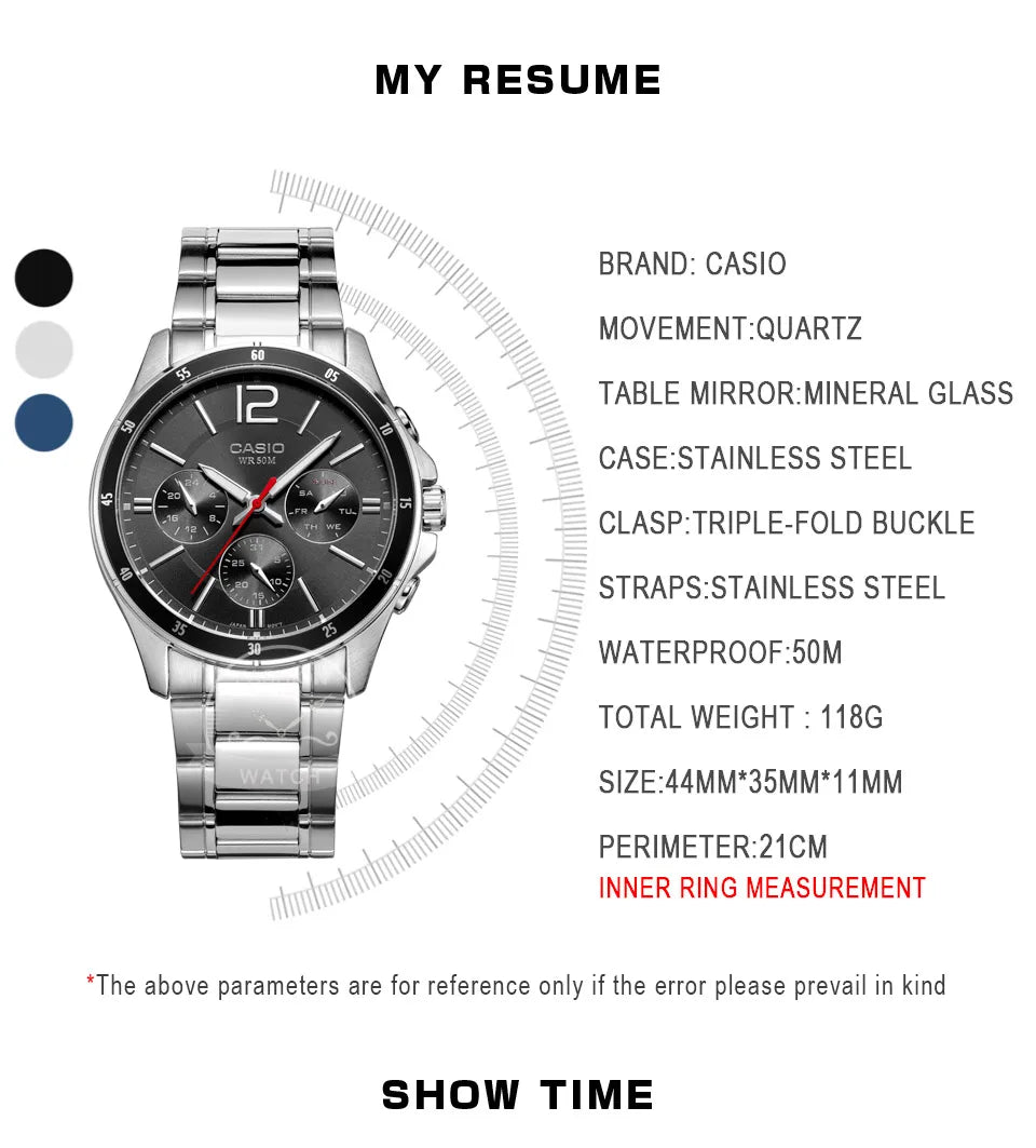 Casio watch wrist watch men top brand luxury set quartz watche 50m Waterproof men watch Sport military Watch relogio masculino