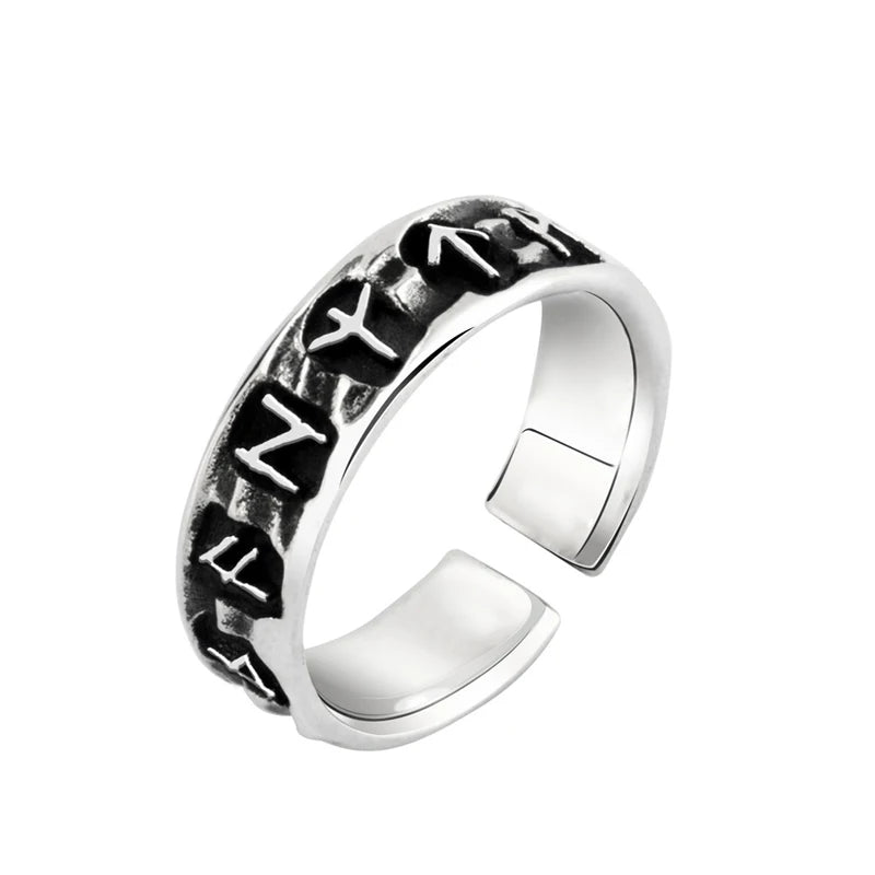Ring for Women Girls Demon Eyes Fashion Men Jewelry Vintage Snake Ancient Silver Color Punk Hip Hop Boho Rings Adjustable