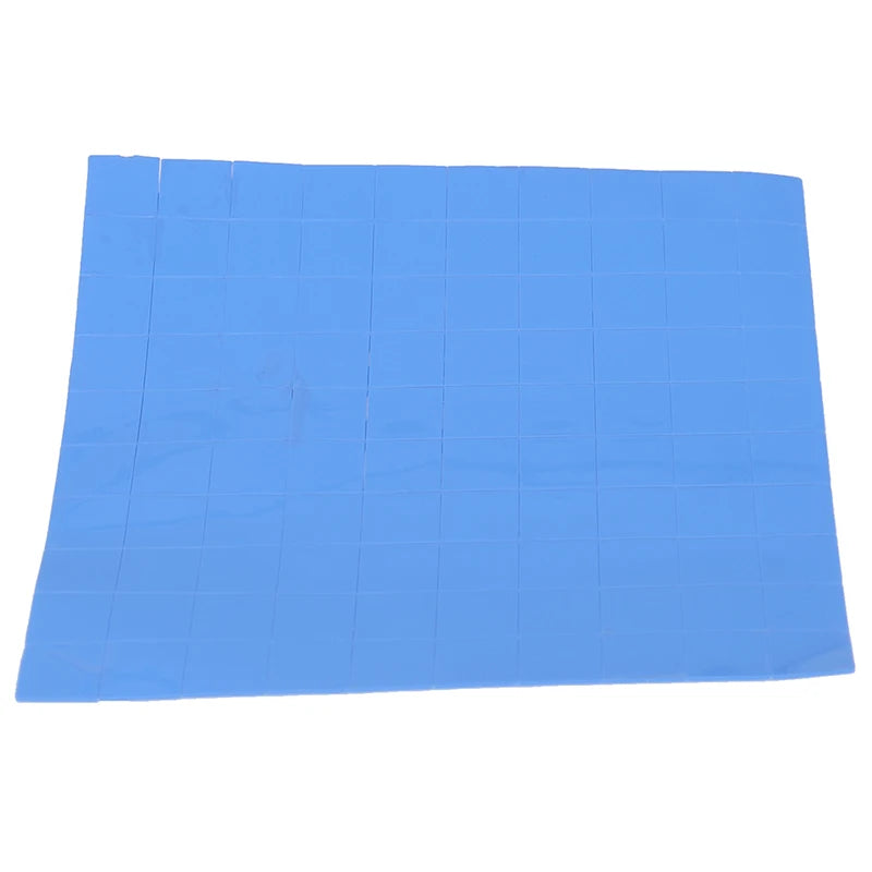 100Pcs  Thermal Pad GPU CPU Heatsink Cooling Conductive Silicone Pad   10*10*0.5mm