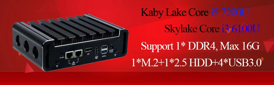 Partaker Industrial PC 14th Gen Ultra 5 125U Ultra 7 155U Win11 Pro 4K 3 x HD 3 x LAN Type-C Digital Signage Fanless AI Mini PC