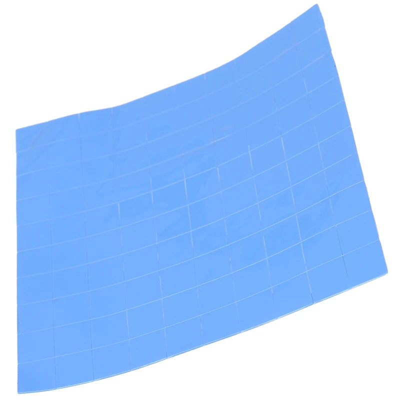 100Pcs  Thermal Pad GPU CPU Heatsink Cooling Conductive Silicone Pad   10*10*0.5mm