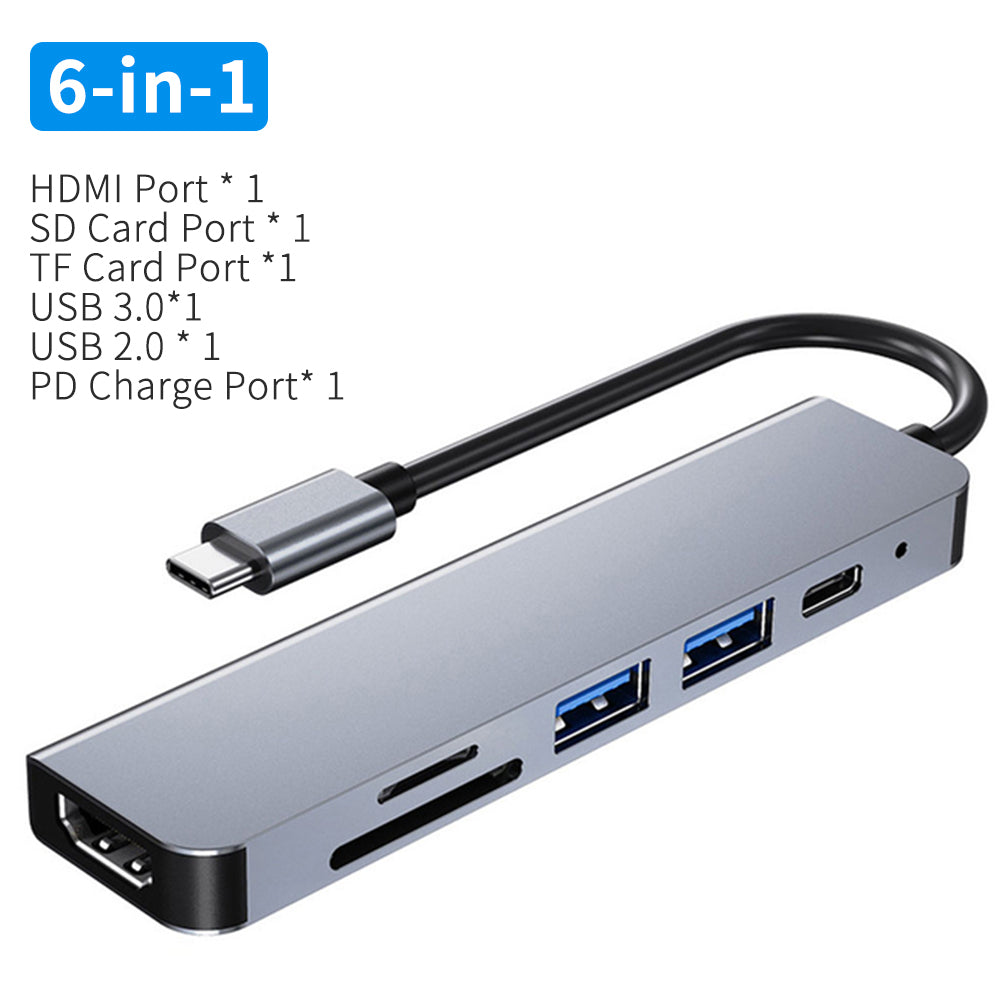 8/11/12-in-1 Type C Dock USB C Hub 3.0 Splitter Multiport Adapter 4K HDMI RJ45 SD/TF VGA HDMI PD for Laptop MacBook iPad xiaomi