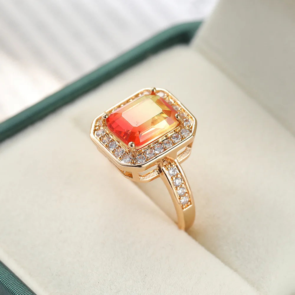 Beautiful Tourmaline Cut Nano Simulated Zultanite Color Change Diaspore Women Wedding Cocktail Ring 925 Sterling Plata