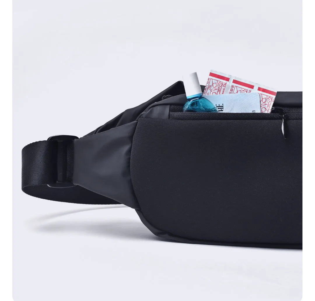 Xiaomi Mijia Backpack Sling Bag Leisure Chest Pack Small Size Shoulder Type Unisex Rucksack Crossbody Bag  2.25L Polyester