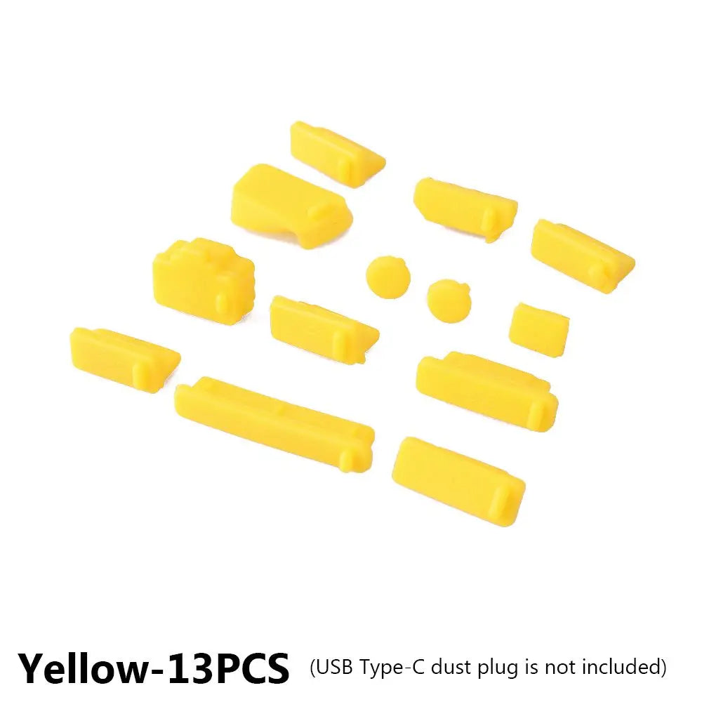 Colorful Universal RJ45 Interface Computer Accessories Laptop Anti Dust Plug Stopper USB Type-C Port Dustproof Cover