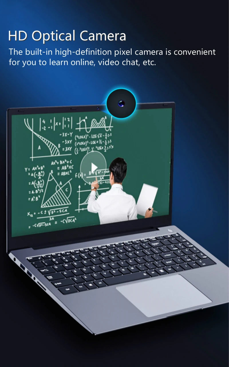 12th Gen i7 i5 15.6 Inch IPS Gaming Laptop i9 10880H i7 1260P NVIDIA MX550 2G NVMe Windows 11/10 Fingerprint Ultrabook Notebook