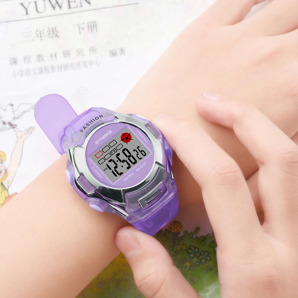 Kids Watches Boys SYNOKE Brand Kids Sport Watches Waterproof Electronic Wristwatch Clock Children Digital Watch For Boys Girls