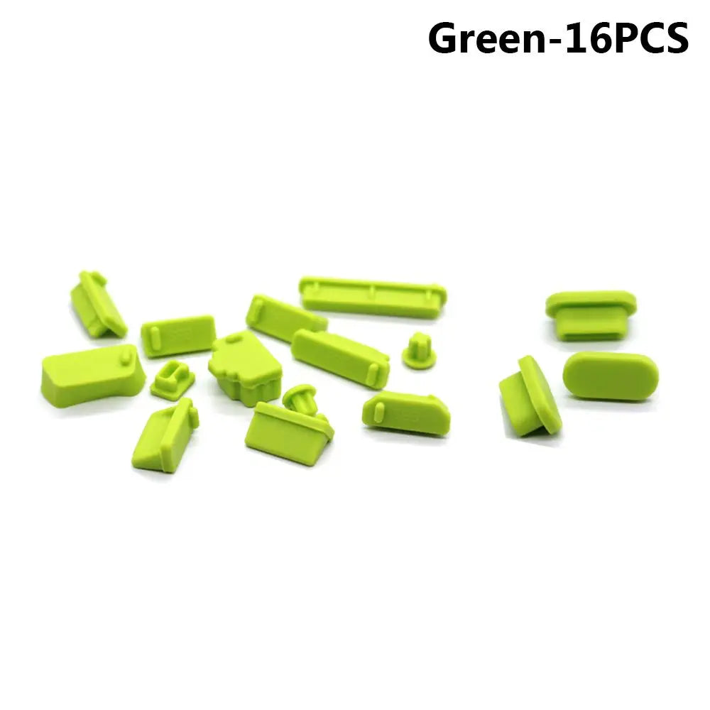 Colorful Universal RJ45 Interface Computer Accessories Laptop Anti Dust Plug Stopper USB Type-C Port Dustproof Cover