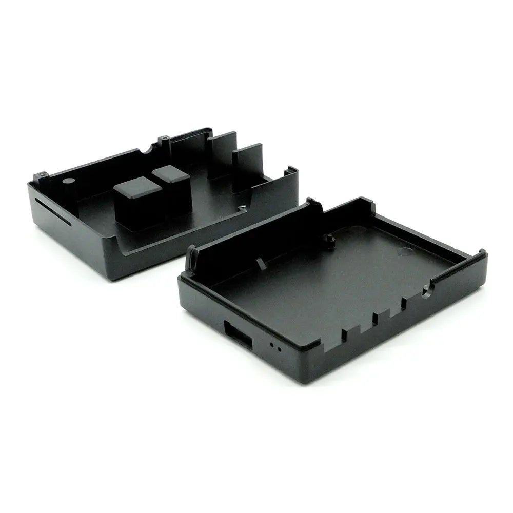 Raspberry Pi 4 Model B Black Dark Gray Aluminum Alloy Case Passive Cooling Shell Metal Enclosure Heat Dissipation for Pi 4