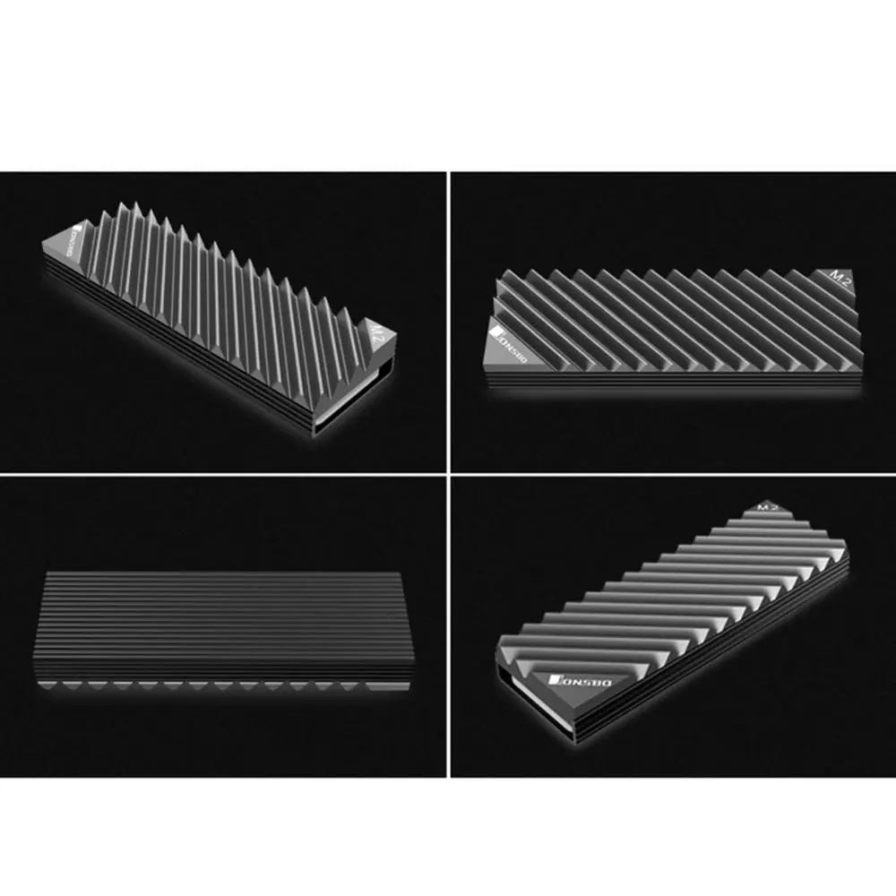 M2 SSD NVMe Heat Sink Jonsbo M2 2280 Solid State Hard Disk Aluminum Heatsink with Thermal Pad for Desktop PC Accessories