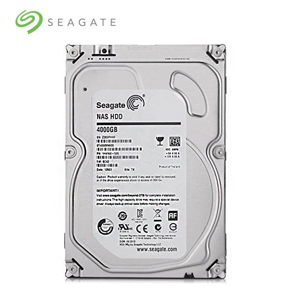 Seagate 1TB 2TB 3TB 4TB Desktop PC 3.5" Internal Mechanical Hard disk SATA 3Gb/s-6Gb/s HDD 5900-7200RPM 64MB/128MB Buffer(Used)