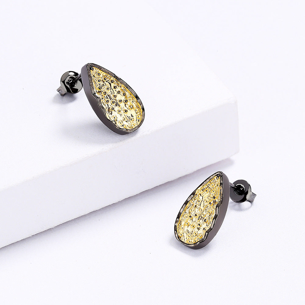 Elegant Women's 925 Silver Earrings Irregular Dripping Type Women's Earrings Fashion Party Jewelry Earrings for Women