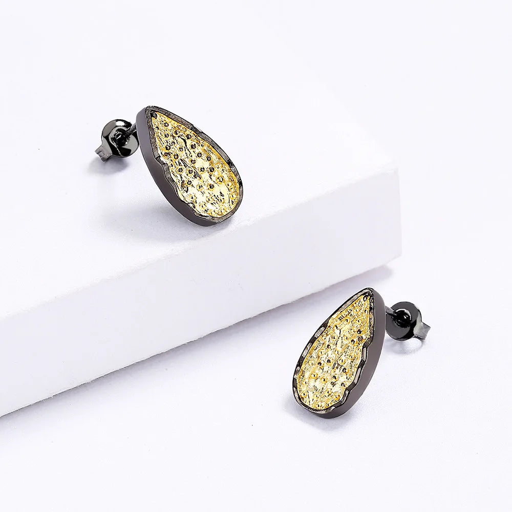 Elegant Women's 925 Silver Earrings Irregular Dripping Type Women's Earrings Fashion Party Jewelry Earrings for Women
