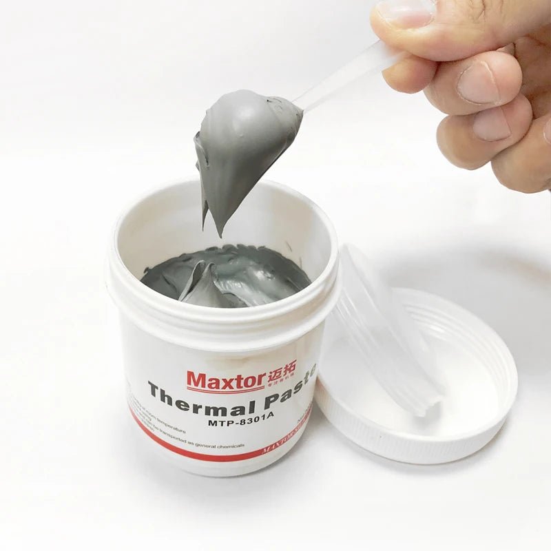 Maxtor Thermal Paste 200g CPU Paste Non-Conductive Thermal Conductive Grease Paste Heat Transfer Grease for CPU Graphics Cooling