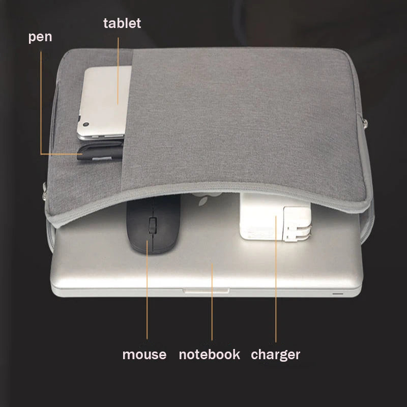 The latest in 2022 Denim bag For Huawei MateBook D16 15.6 13 X Pro D14 D15 case for MagicBook Pro 16.1 14 15 Huawei Notebook Bag