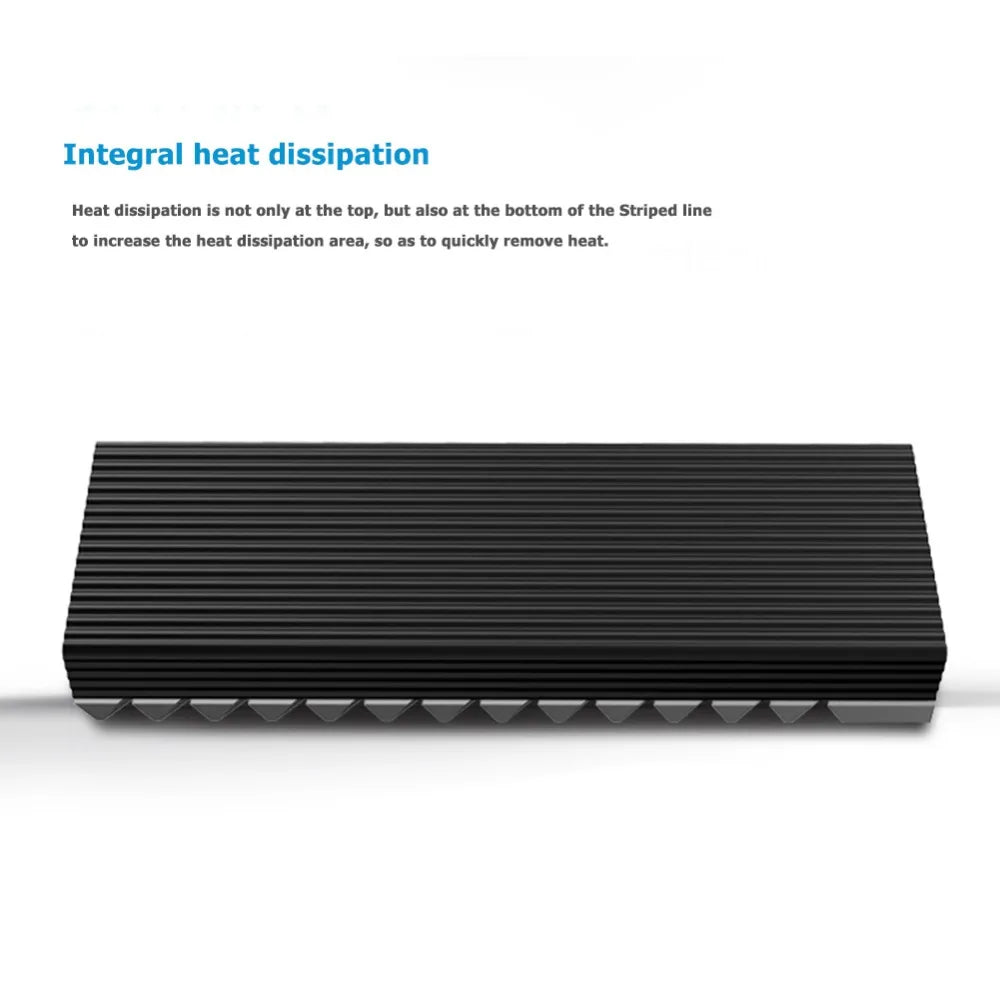 M2 SSD NVMe Heat Sink Jonsbo M2 2280 Solid State Hard Disk Aluminum Heatsink with Thermal Pad for Desktop PC Accessories