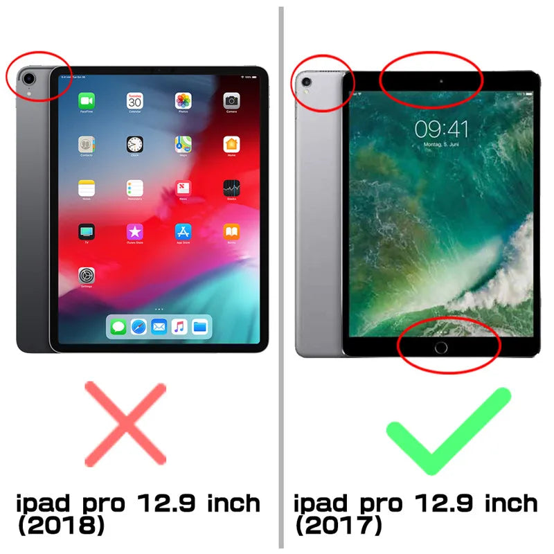 SUPCASE For ipad Pro 12.9 Case 2017 UB PRO Heavy Duty Full-body Rugged Case with Built-in Screen Protector,Not Fit 2018 Version