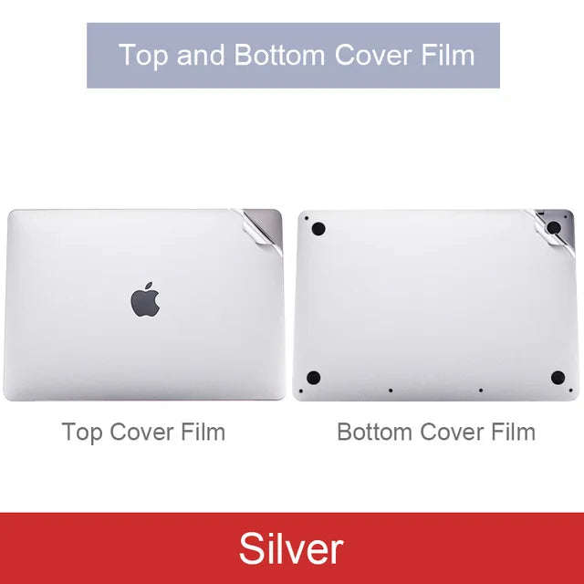 MTT Laptop Sticker For Macbook Air 13.6 2022 Pro 13 14 12 15 16 2020 Full Body Laptop Skin Vinyl Protector Stickers A2338 A2681