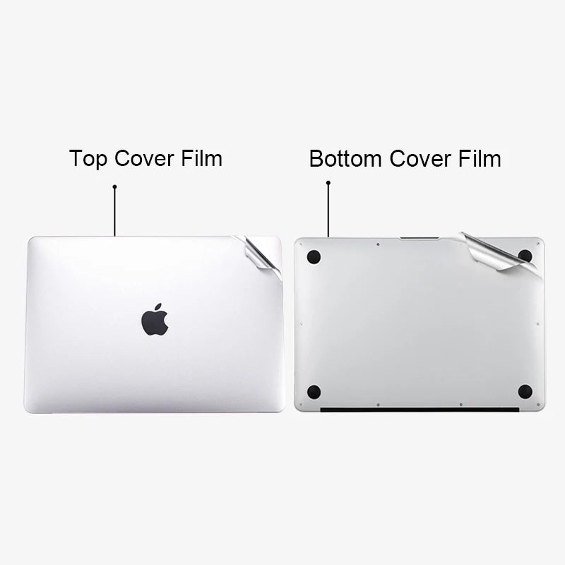 MTT Laptop Sticker For Macbook Air 13.6 2022 Pro 13 14 12 15 16 2020 Full Body Laptop Skin Vinyl Protector Stickers A2338 A2681