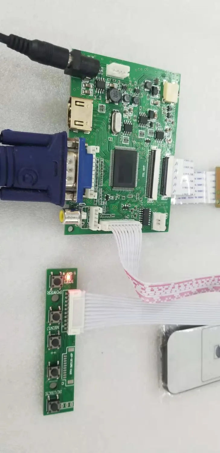 HDMI/VGA/AV Control Driver Board + 8"inch HJ080IA-01D 01E 01F 1024*768 IPS high-definition LCD Display