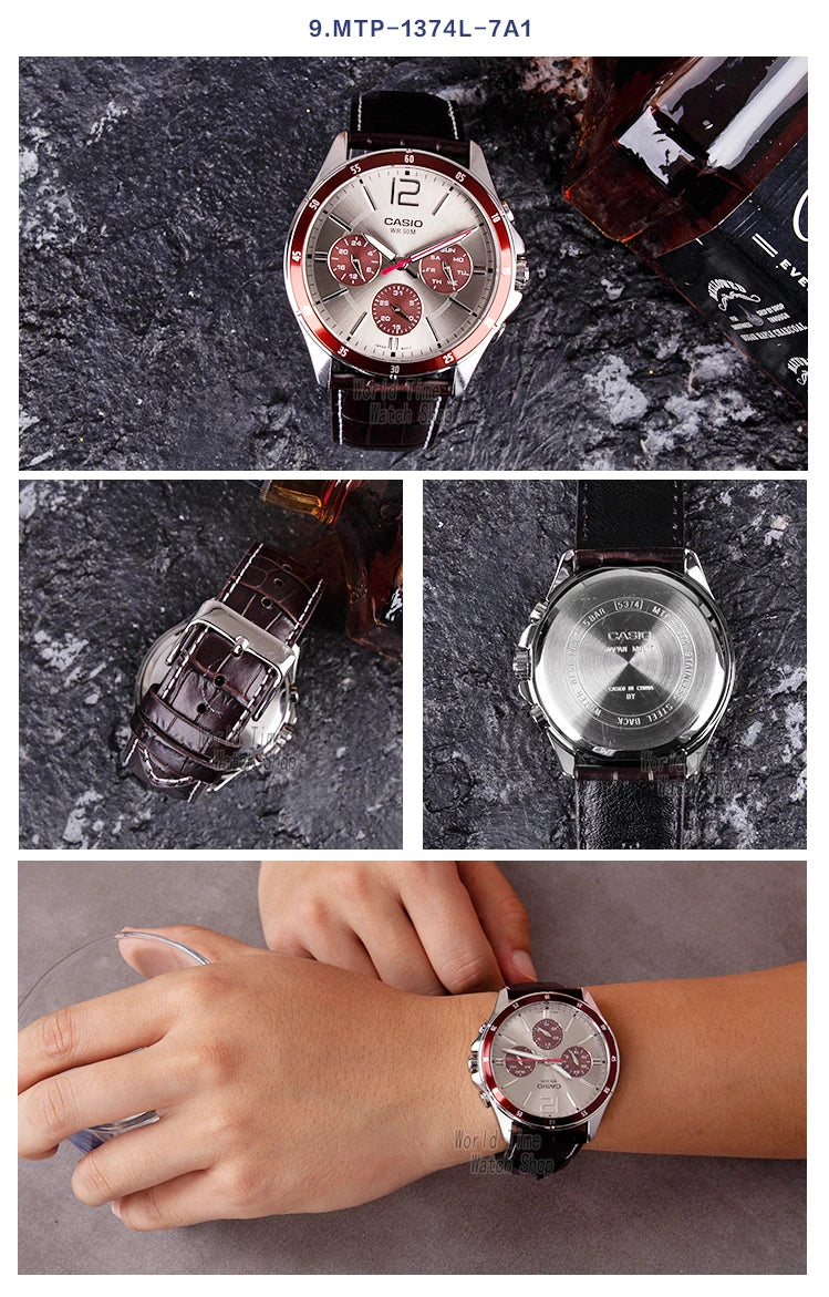 Casio watch men top brand luxury set quartz watch Waterproof men watch military Watch часы мужские relogio masc