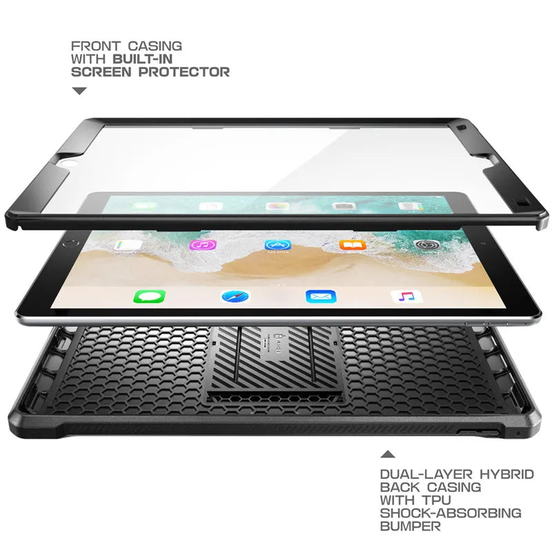 SUPCASE For ipad Pro 12.9 Case 2017 UB PRO Heavy Duty Full-body Rugged Case with Built-in Screen Protector,Not Fit 2018 Version