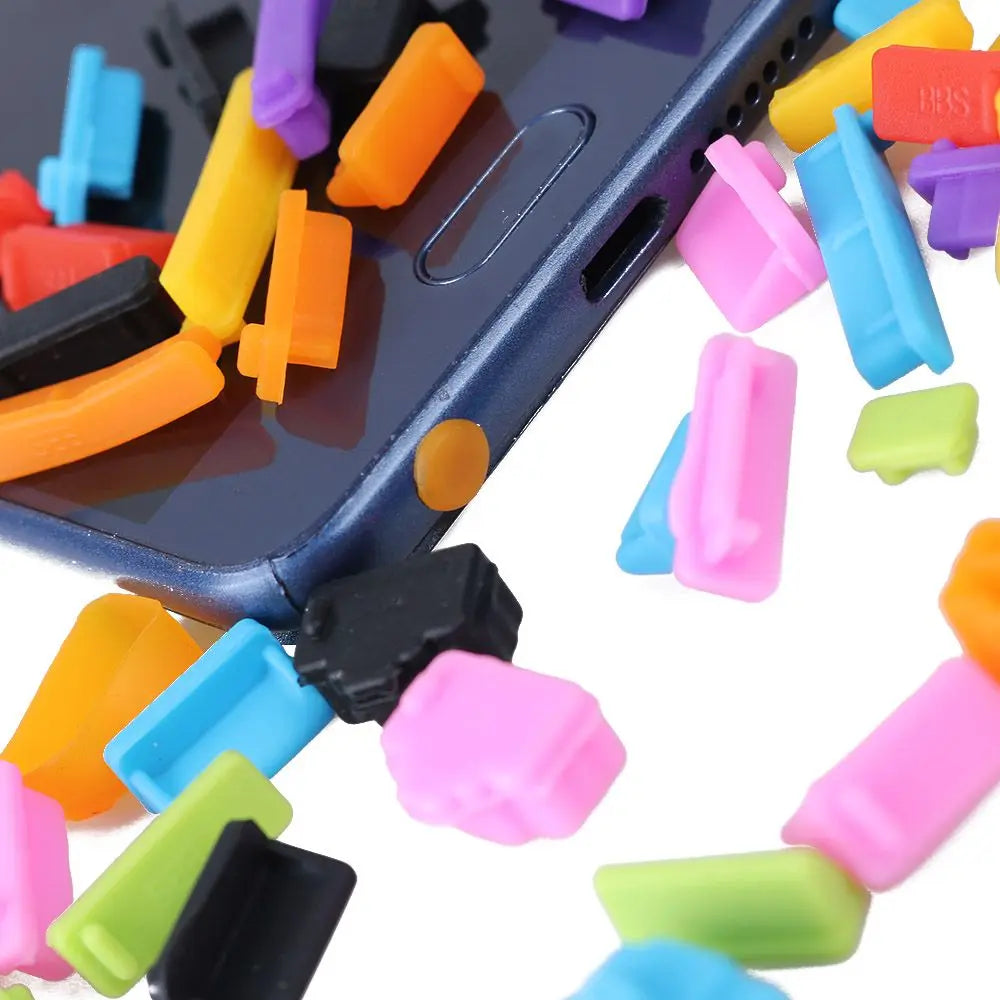 Colorful Universal RJ45 Interface Computer Accessories Laptop Anti Dust Plug Stopper USB Type-C Port Dustproof Cover