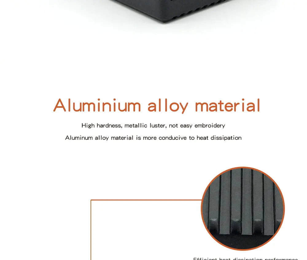 Raspberry Pi 4 Model B Black Dark Gray Aluminum Alloy Case Passive Cooling Shell Metal Enclosure Heat Dissipation for Pi 4