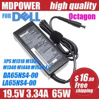 Original 19.5V 3.34A 65W laptop charger ac adapter for Dell Vostro 15 3561 3562 3565 3568 3572 3578 5568 5370 XPS 13 9333 9344