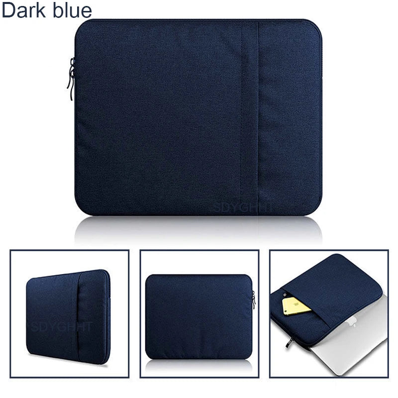 The latest in 2022 Denim bag For Huawei MateBook D16 15.6 13 X Pro D14 D15 case for MagicBook Pro 16.1 14 15 Huawei Notebook Bag