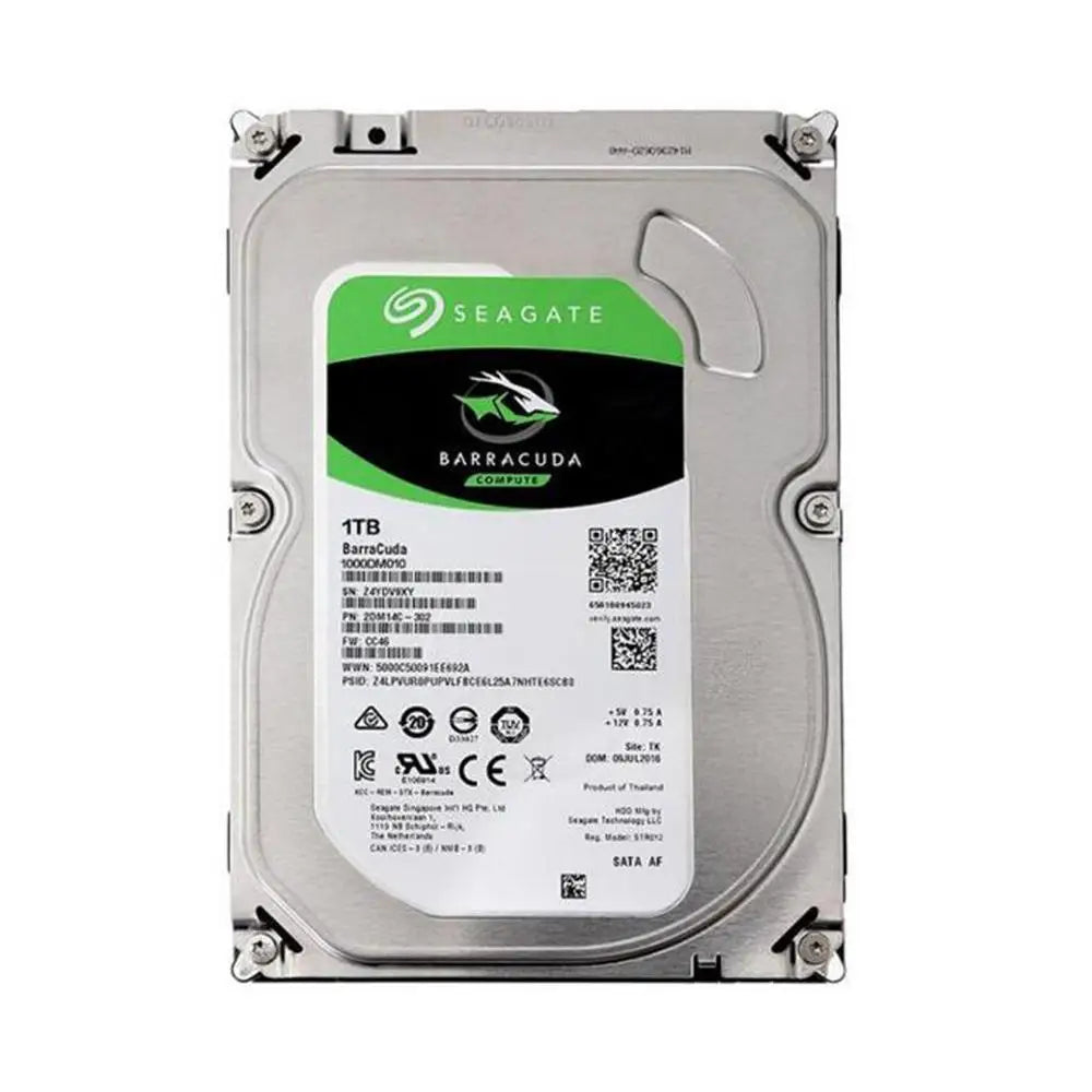 Seagate 1TB 2TB 3TB 4TB Desktop PC 3.5" Internal Mechanical Hard disk SATA 3Gb/s-6Gb/s HDD 5900-7200RPM 64MB/128MB Buffer(Used)