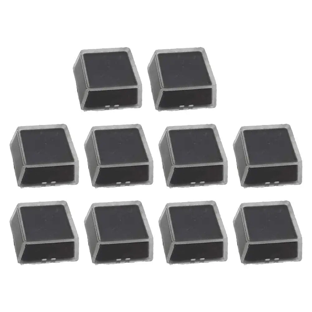 10Pcs Transparent Keycaps Double-layer Keycaps Removable Paper Clips Custom MX Switch Relegendable Keycap Shell Protection