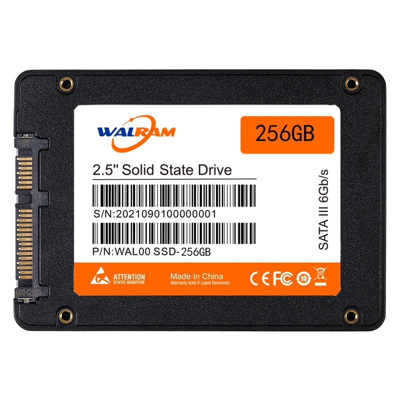 WALRAM Sata3 ssd 120GB 128GB 240GB 60GB 256GB 480GB 512gb 1TB Hdd 2.5 Hard Disk Disc Internal Solid State Drive ssd 120 gb
