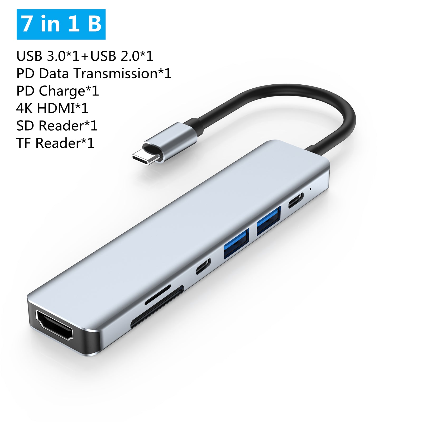 8/11/12-in-1 Type C Dock USB C Hub 3.0 Splitter Multiport Adapter 4K HDMI RJ45 SD/TF VGA HDMI PD for Laptop MacBook iPad xiaomi