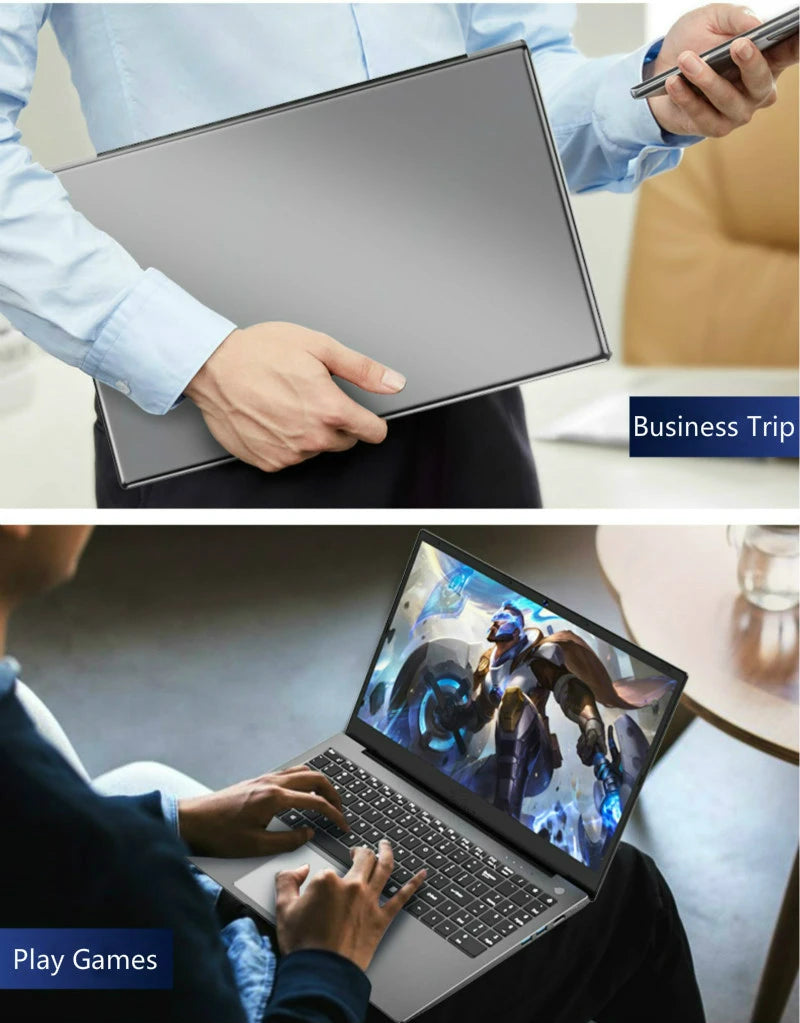 12th Gen i7 i5 15.6 Inch IPS Gaming Laptop i9 10880H i7 1260P NVIDIA MX550 2G NVMe Windows 11/10 Fingerprint Ultrabook Notebook